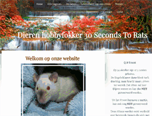 Tablet Screenshot of 30seconds2rats.com